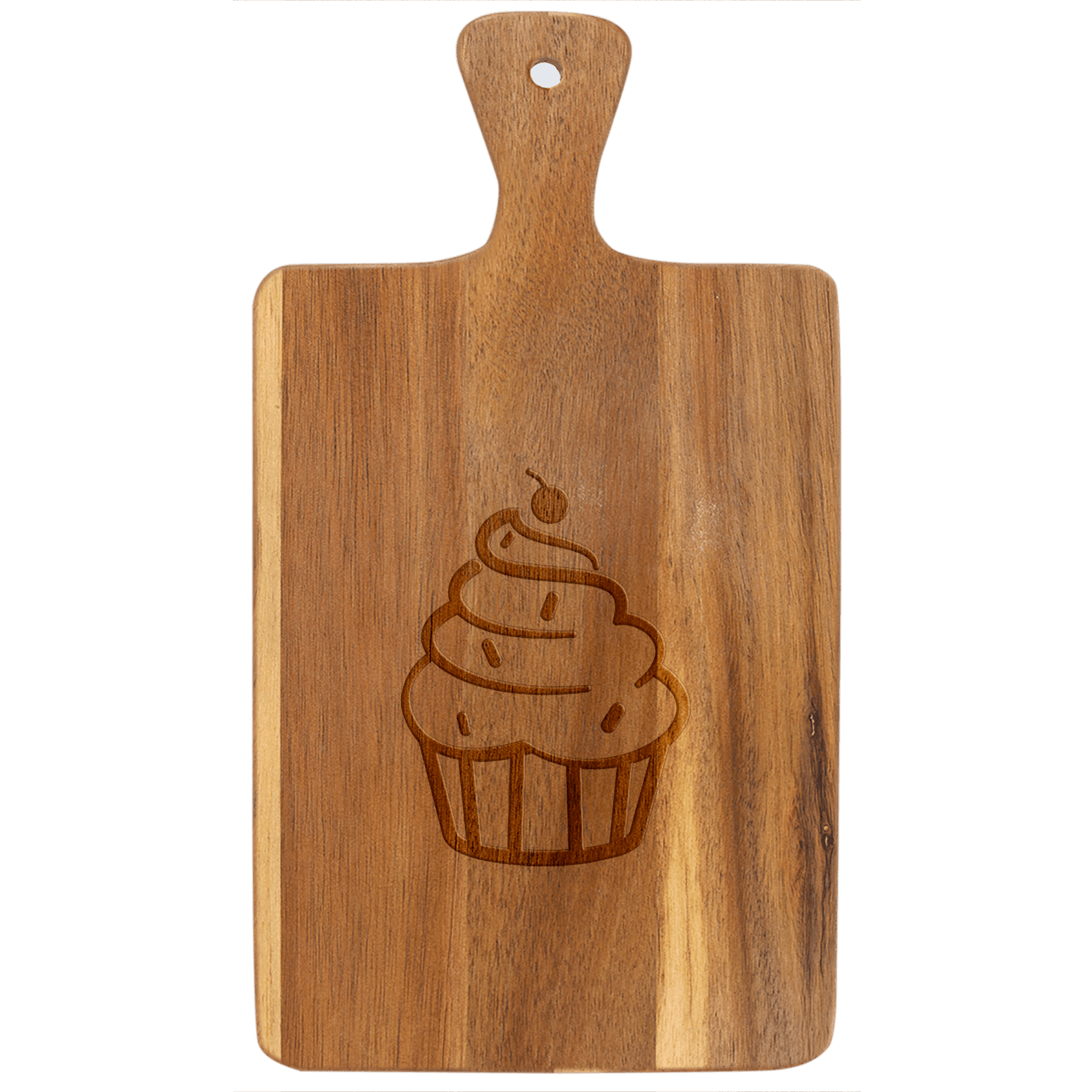 13 1/4" x 7" Acacia Wood/Slate Cutting Board 3