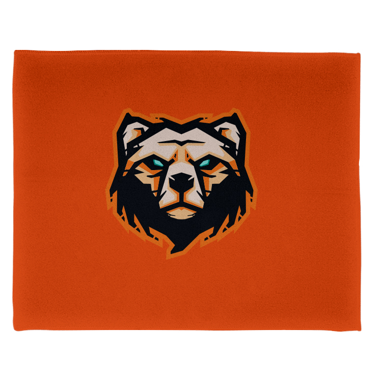 Full Color Polyester Microfiber Colored Back Rally Towel 9