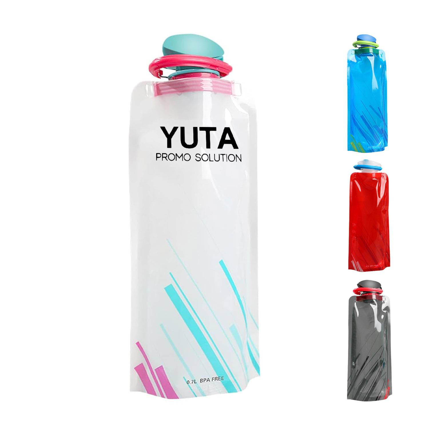 24Oz Pe Folding Water Bag 8