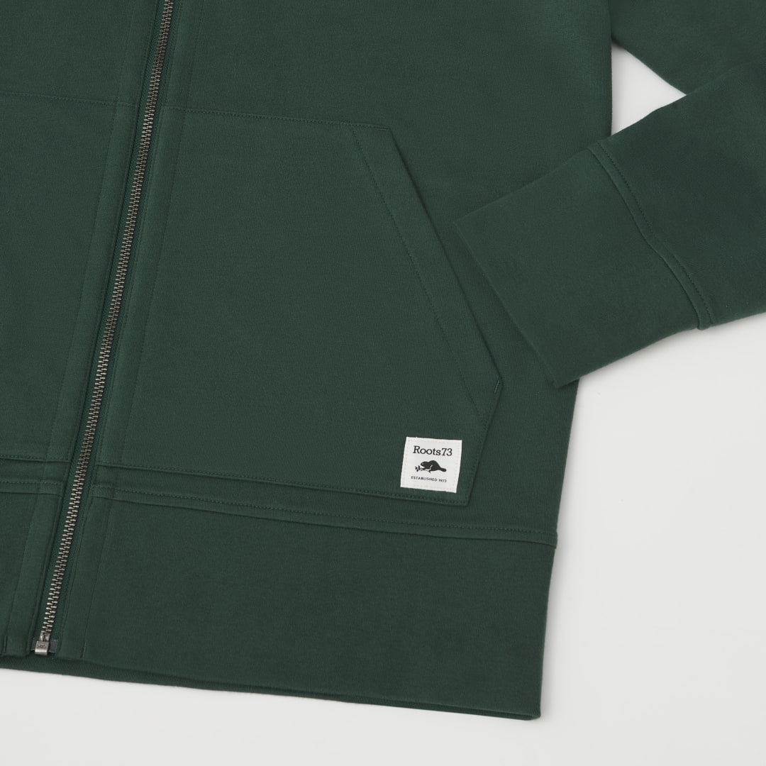 Roots73 CANMORE Eco Full Zip Hoody - Men's, custom hoodie or sweatshirt with logo imprint 60