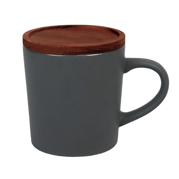 Little Rock 16oz Ceramic with Wood Lid 40