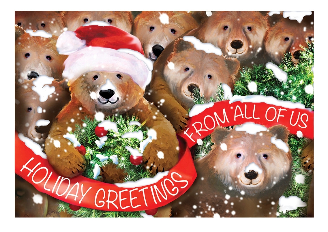 Beary Bunch Holiday Cards 2