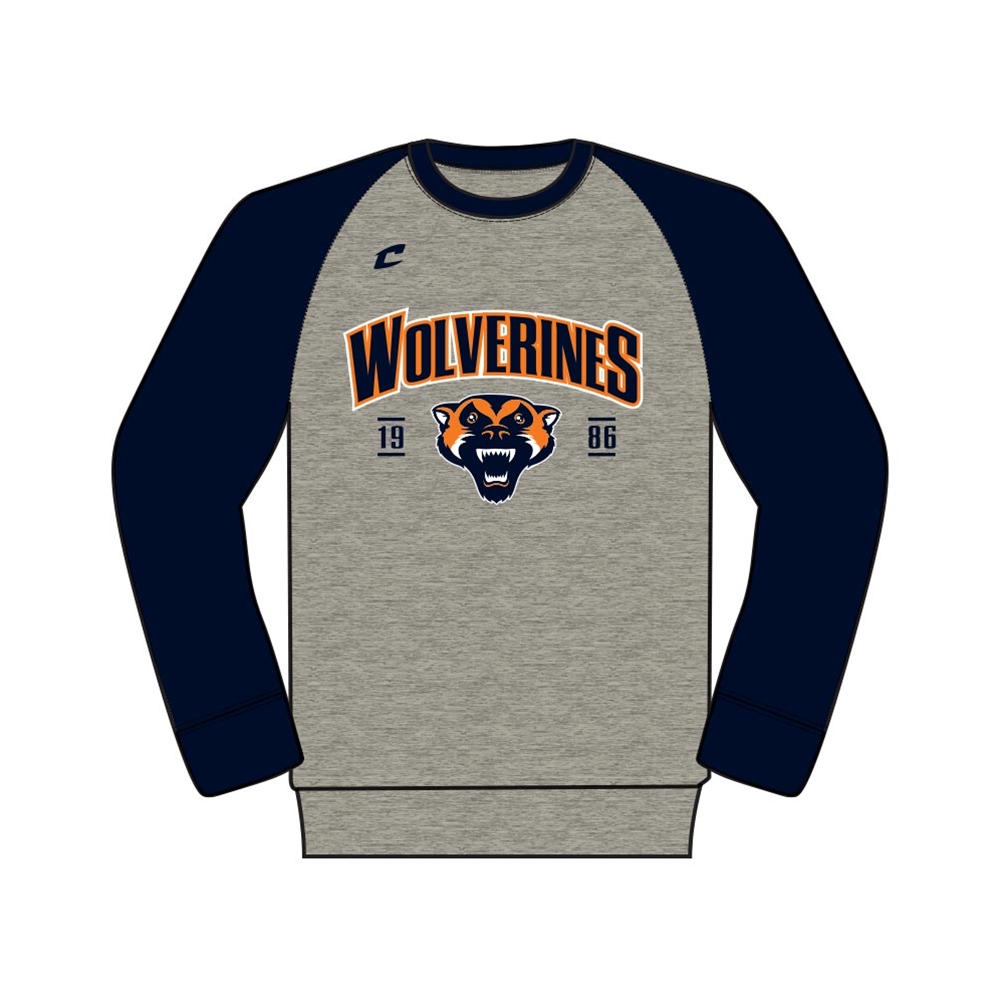 Juice Raglan Crew Fleece