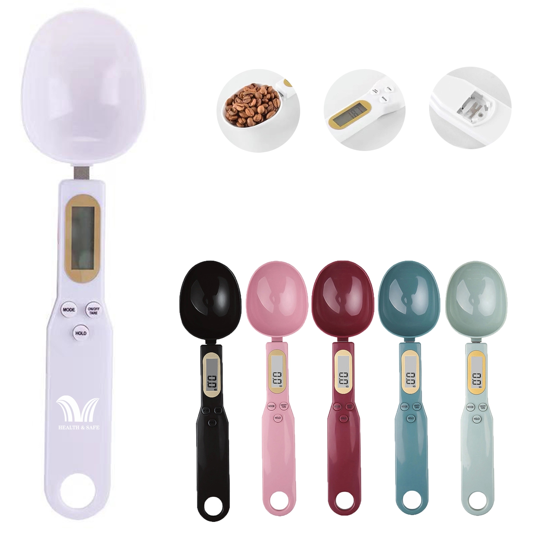 Kitchen Digital Measuring Food Spoon Scale 7