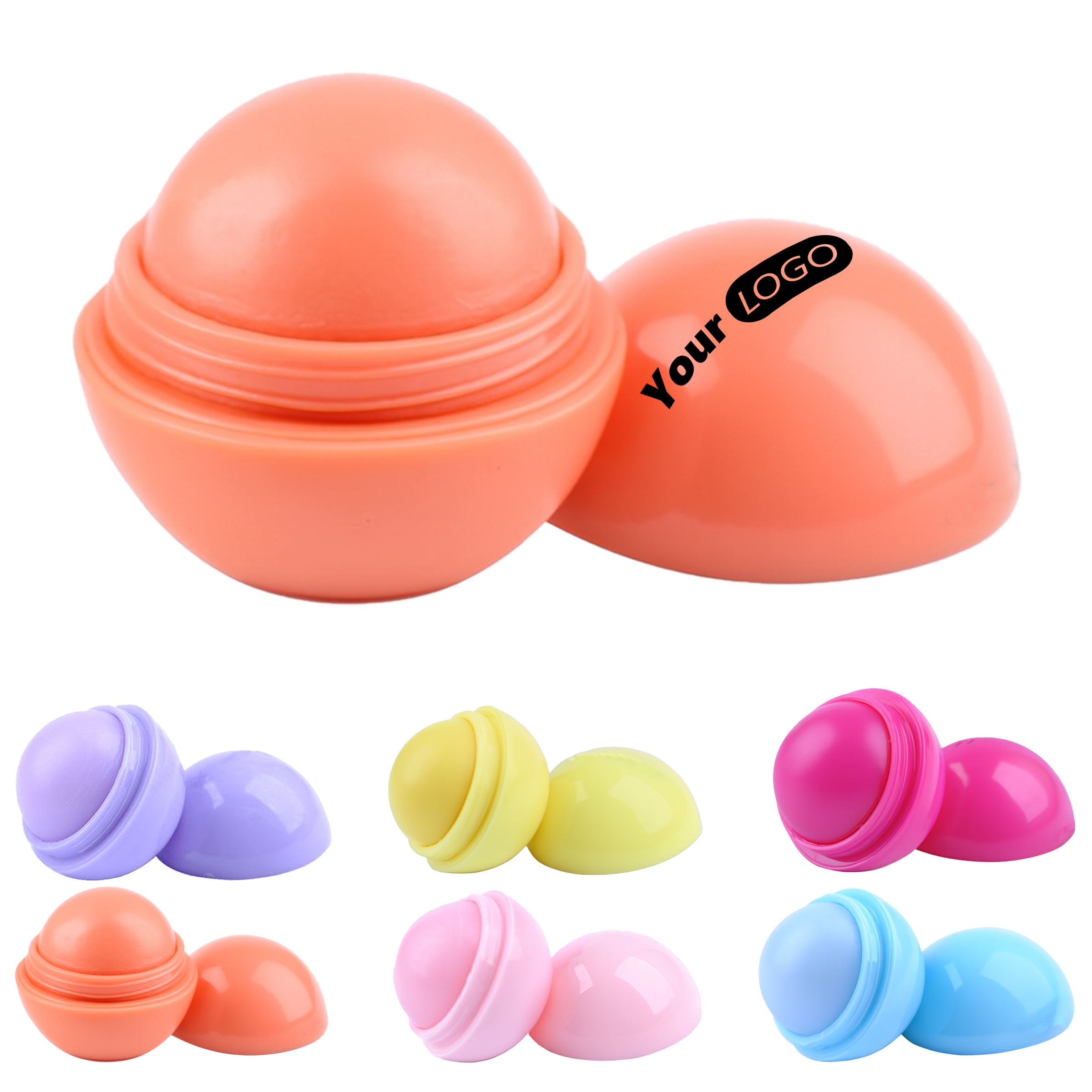 Ball Shaped Hydrating Lip Balm 7