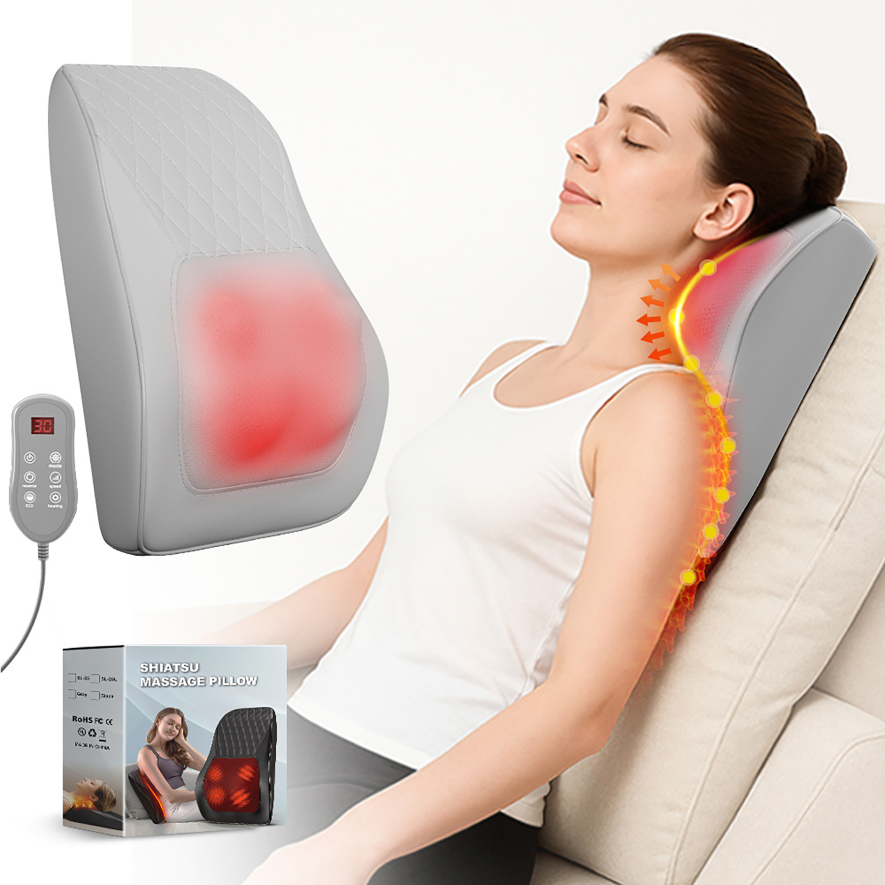 Heated Neck Back Massager 2
