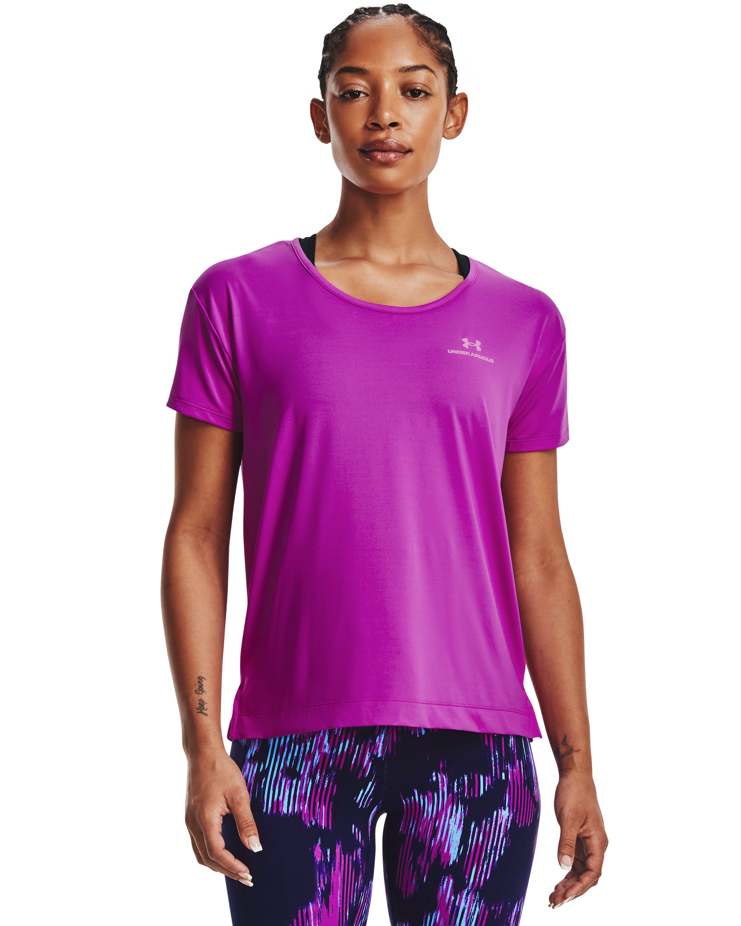 UA RUSH Energy Core Women's Short Sleeve 2