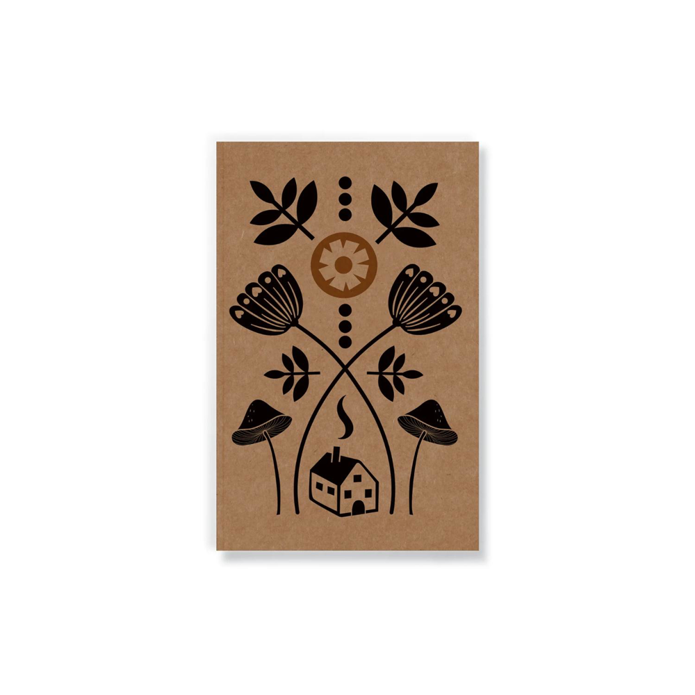 Denik® USA-Made Recycled Executive Layflat A5 Kraft Notebook