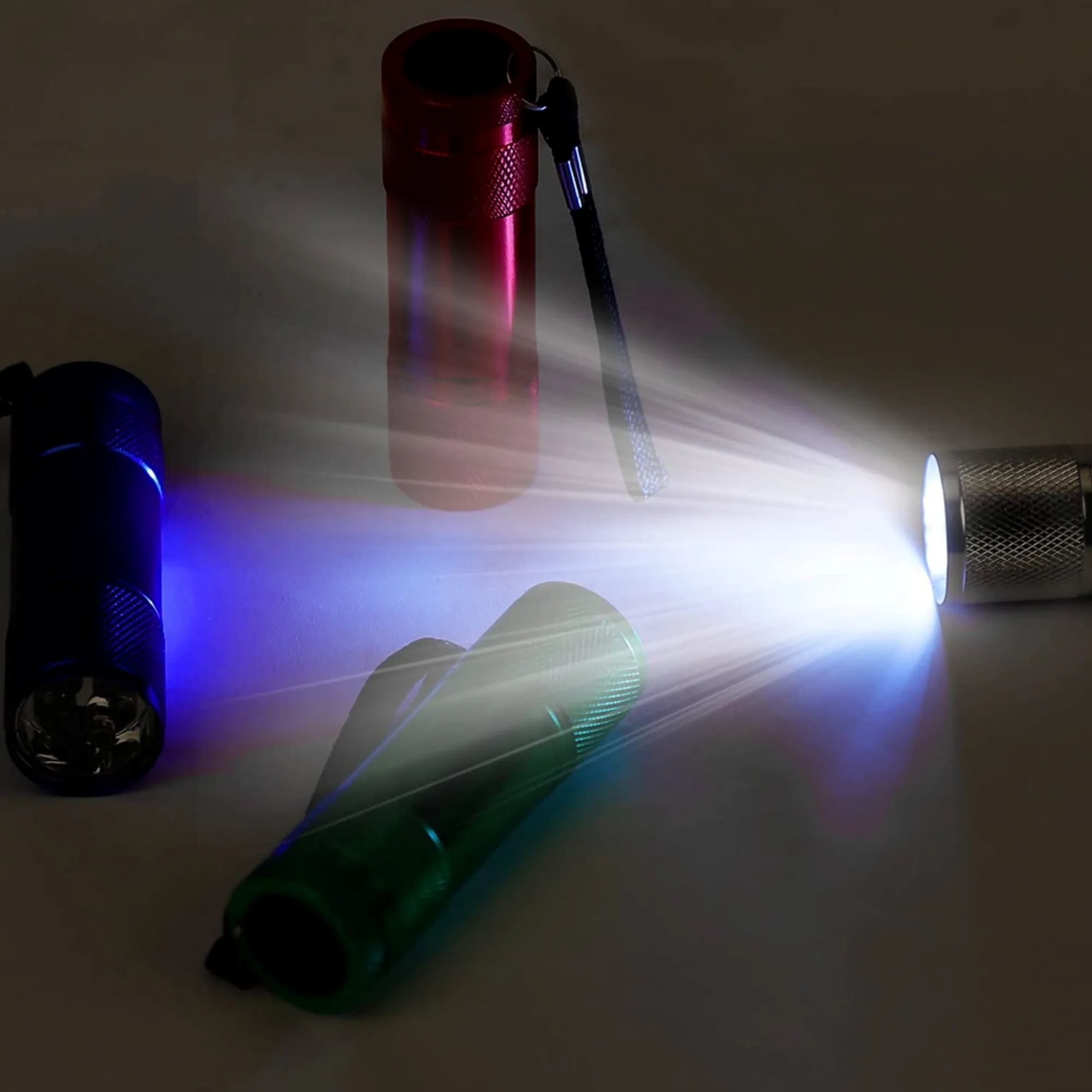 Emergency Aluminum LED Flashlights Keychain 3