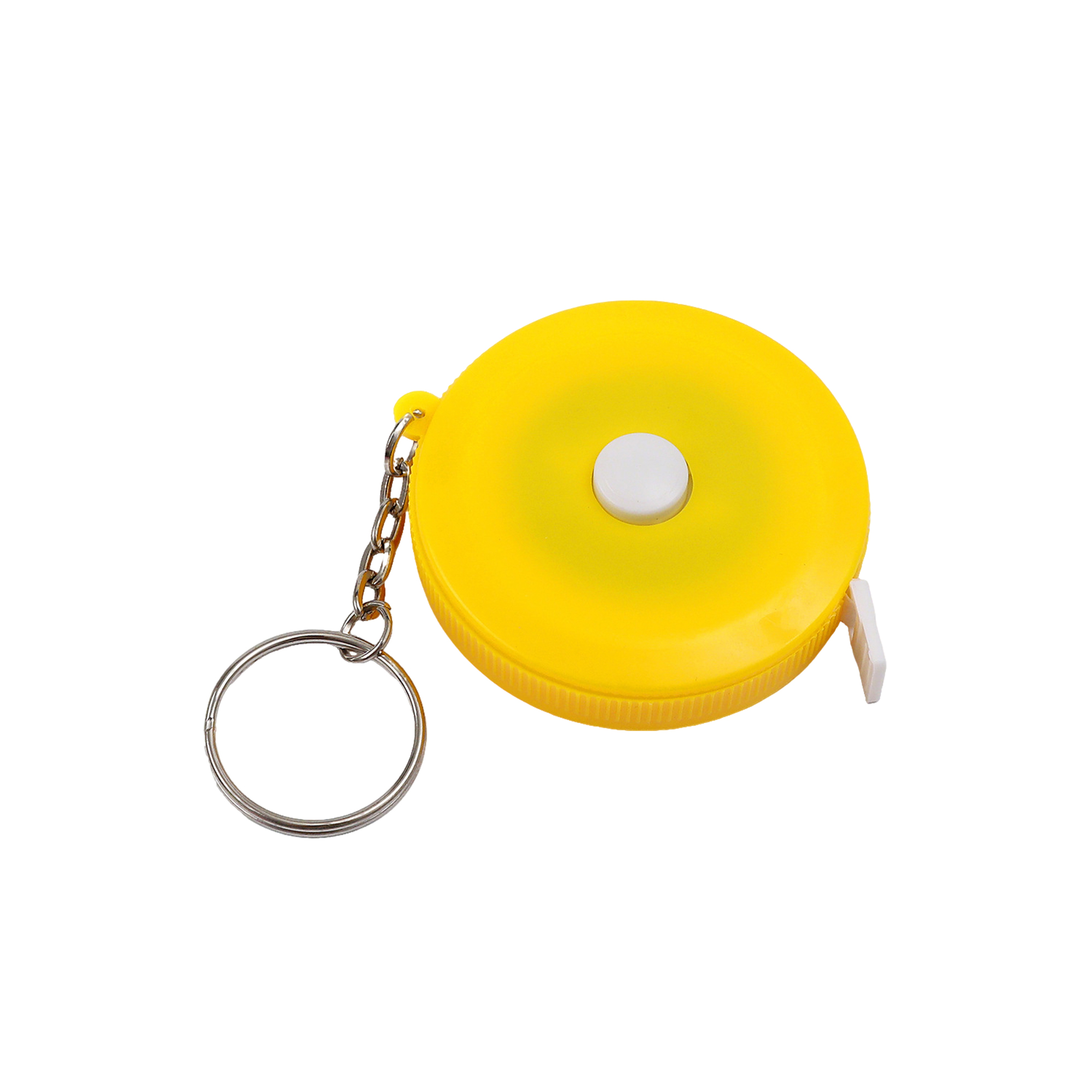 Pocket Size Measuring Tape Keychain 2" Diameter 3