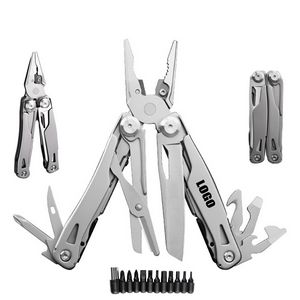 Sturdy Heavy Duty Multi Pliers Tool Kit With Screwdriver Bits 19
