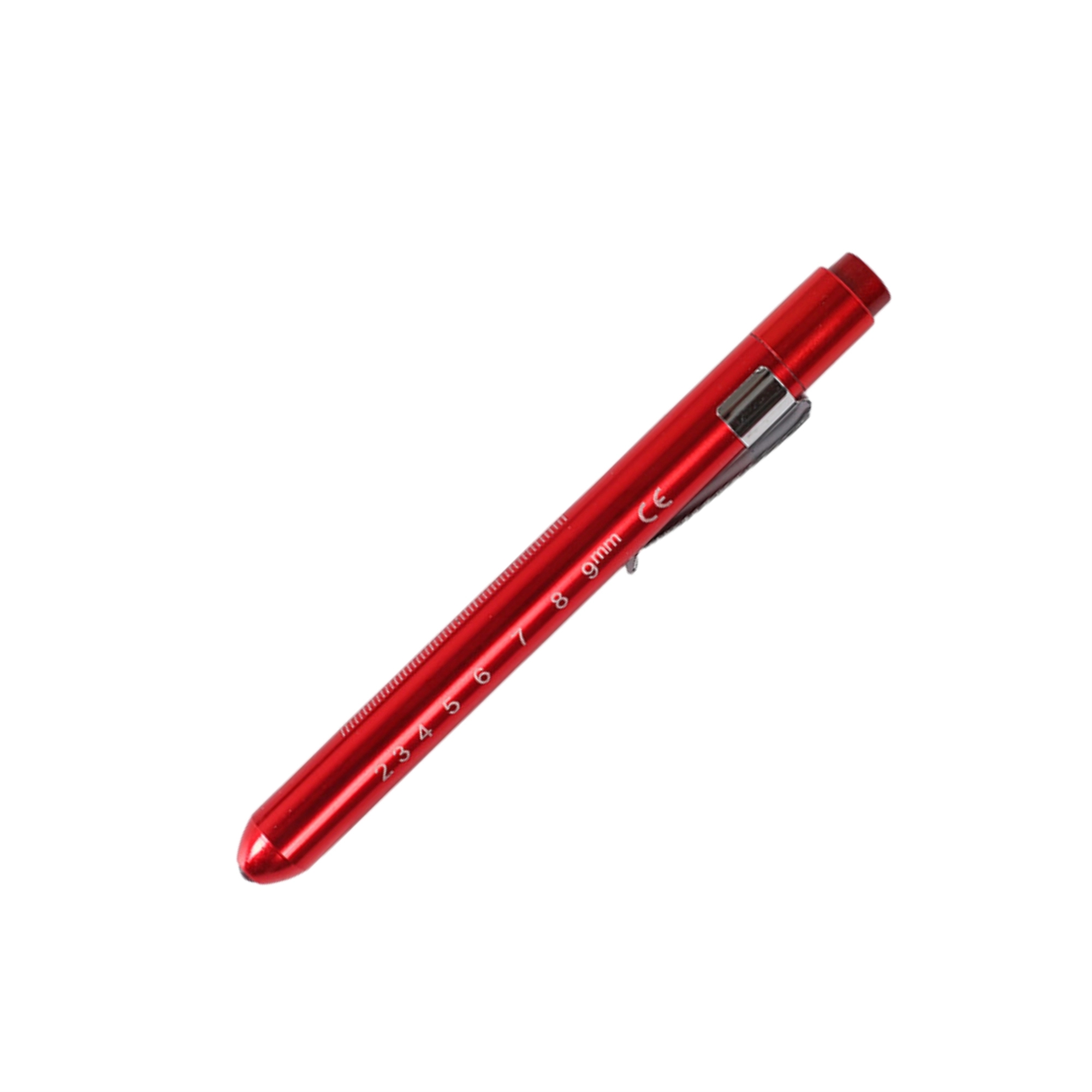 Aluminum Nurse Doctor Checking Penlight With Pupil Gauge 9