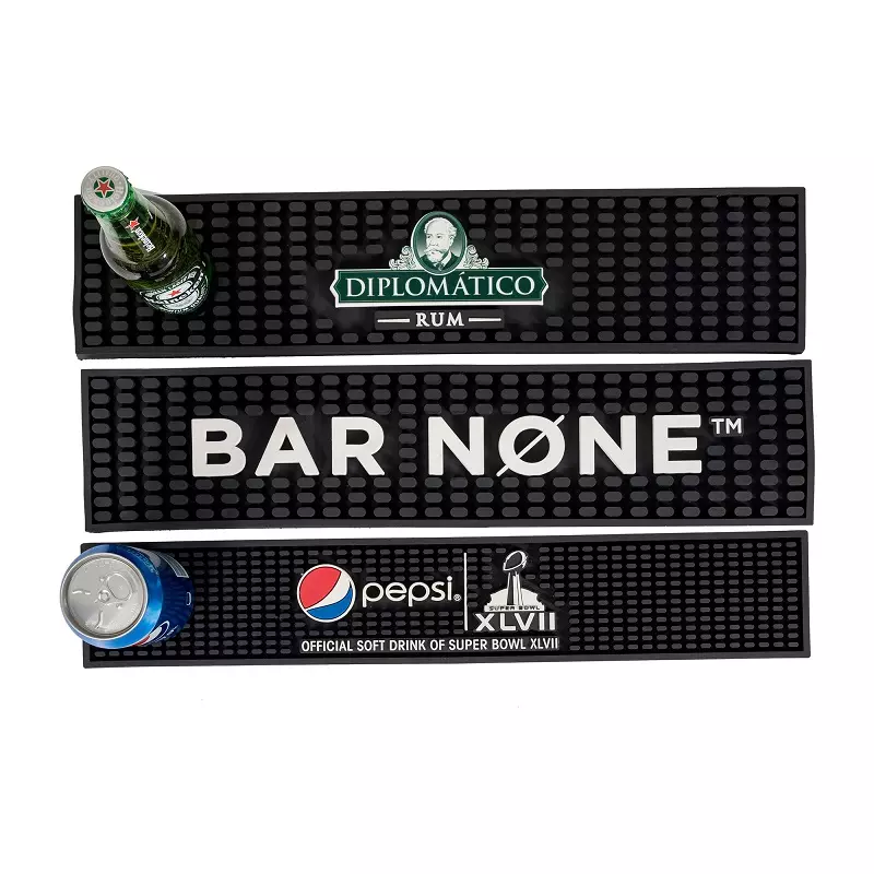 Popular Custom Rubber Beer Bar Spill Mats 1