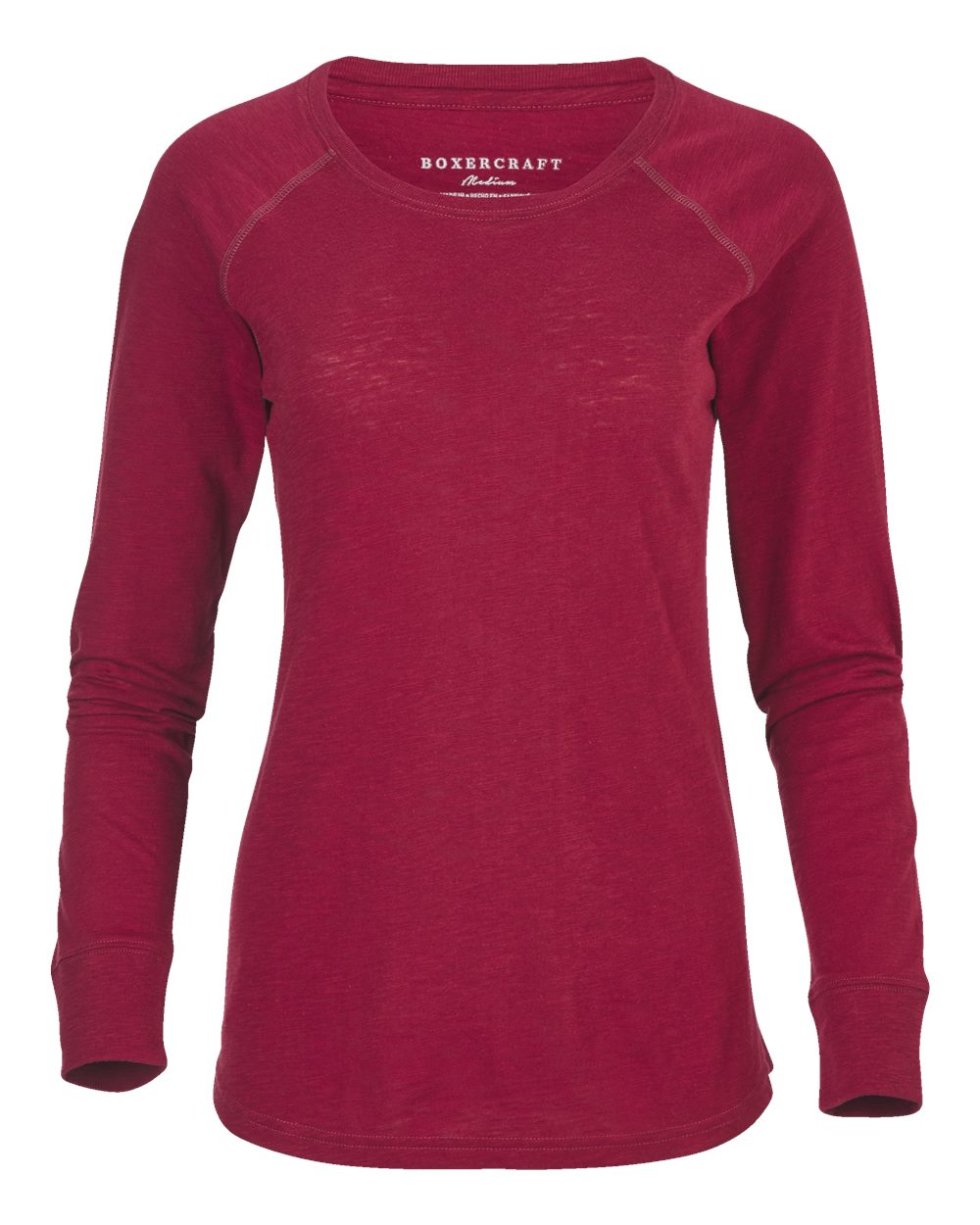 Women's Solid Preppy Patch Long Sleeve T-Shirt - BW3166 36