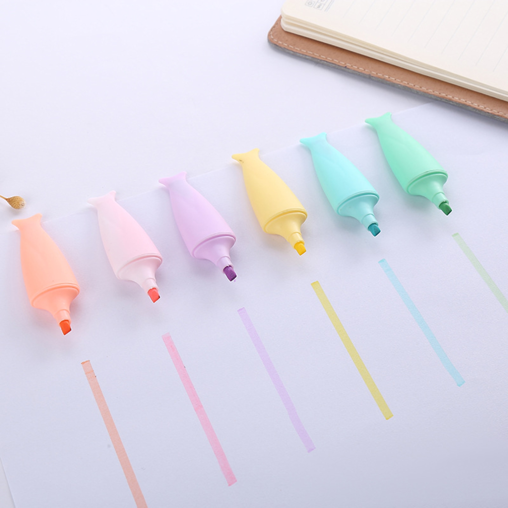 Fish-Shaped Plastic Highlighter Pen 3