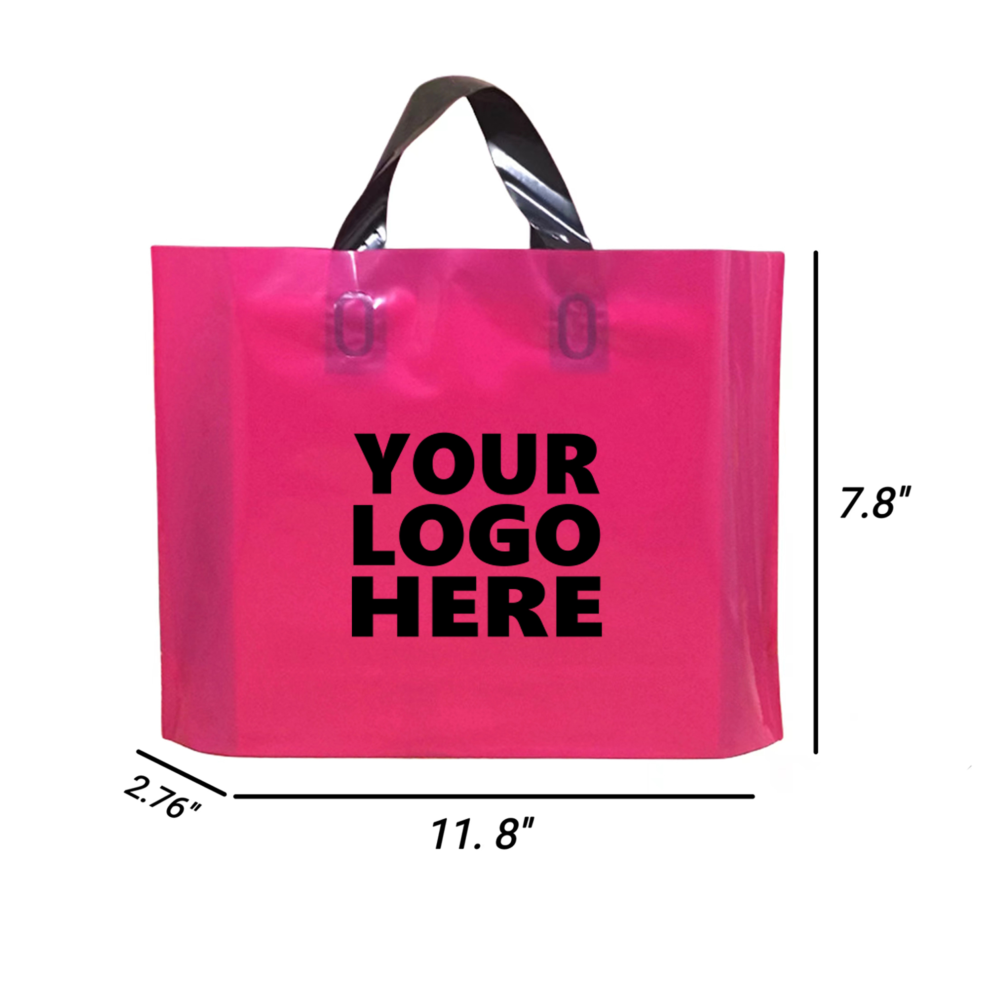 PE Plastic Handle Shopping Bag 2