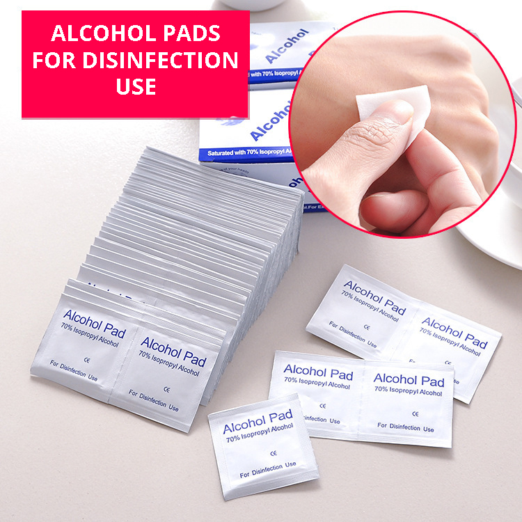 Ppe Kit 2 Surgical Masks, 2 Alcohol Pads, Pair Of Gloves - Imprinted Pouch 2