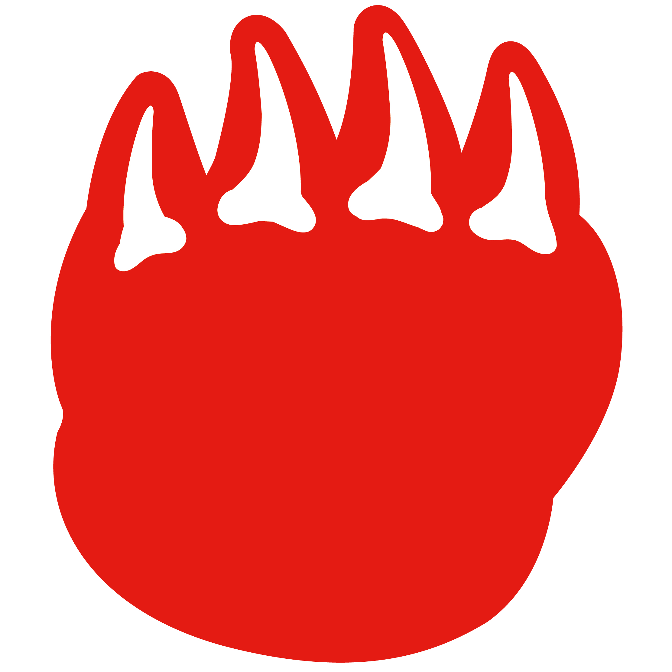 Foam Dragon Claw Mitt 31