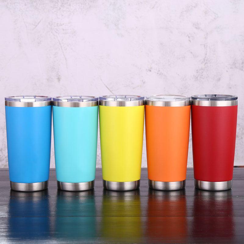 20oz Double-Wall Stainless Steel Insulated Car Cup 5