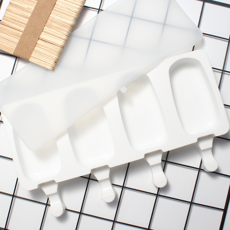 Popsicle Silicone Mold with Stick for DIY Cake and Ice Cream 4