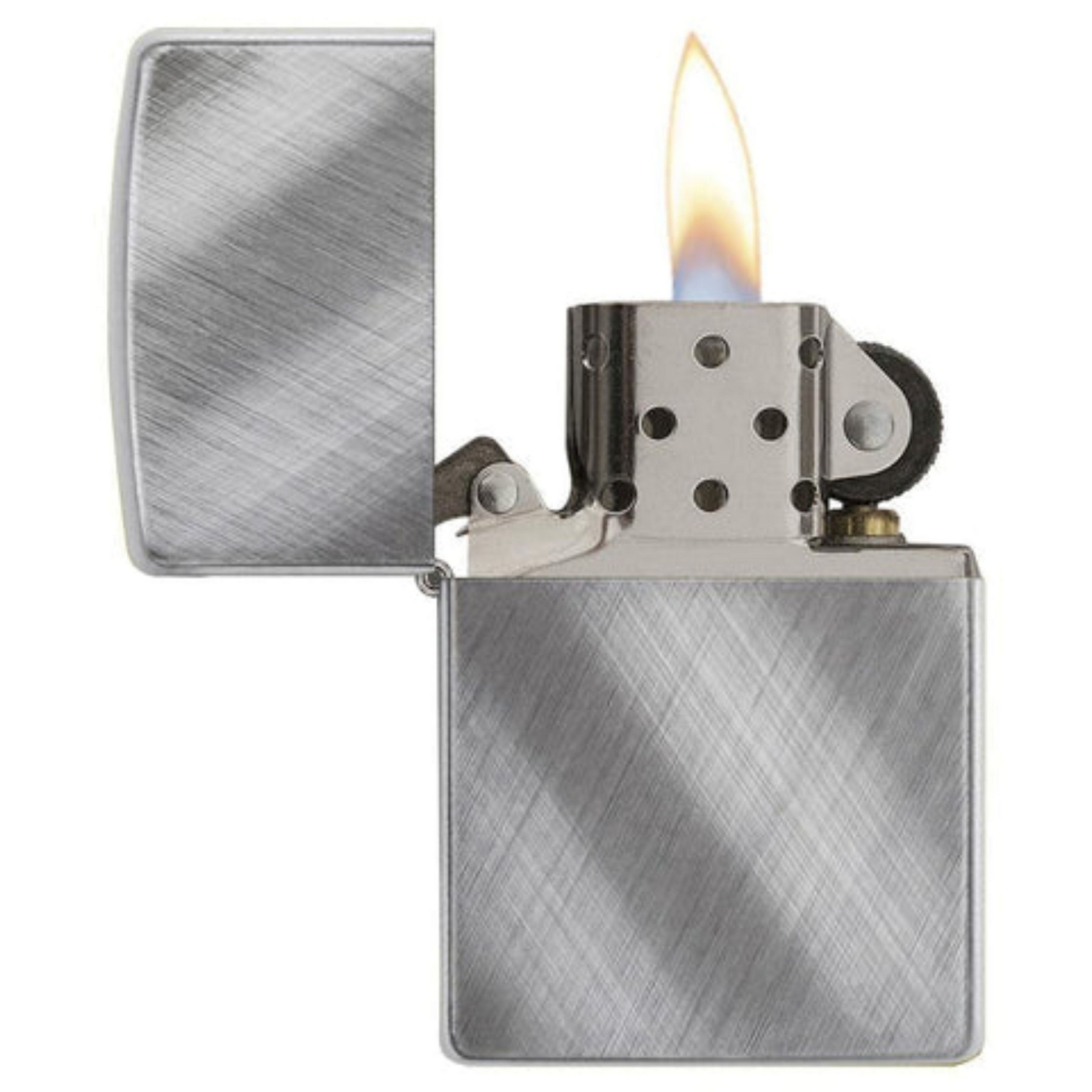Genuine Zippo windproof lighter - Diagonal Weave 1