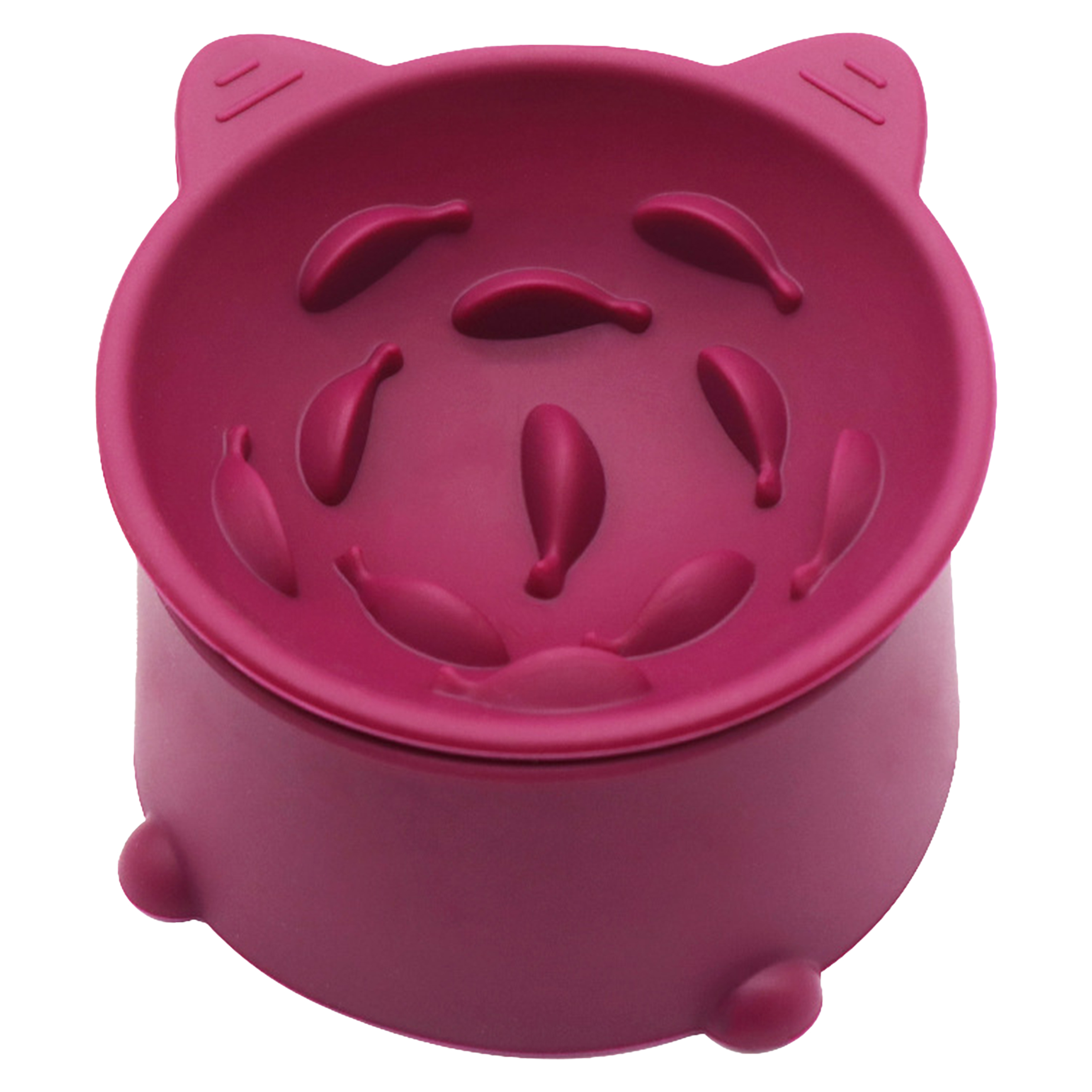 Silicone Adjustable Neck Protection Slow Eating Bowl 5