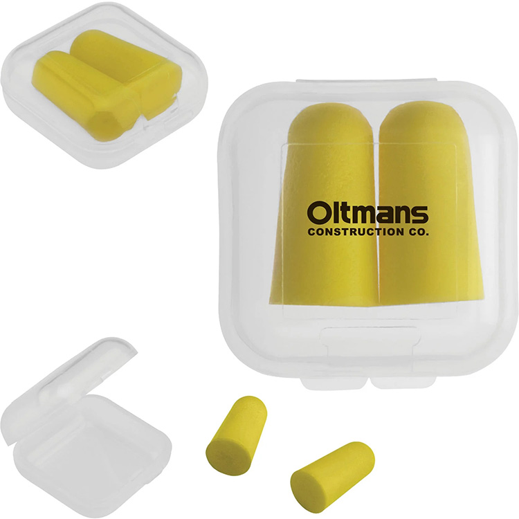 Ear Plugs with Square Case 2