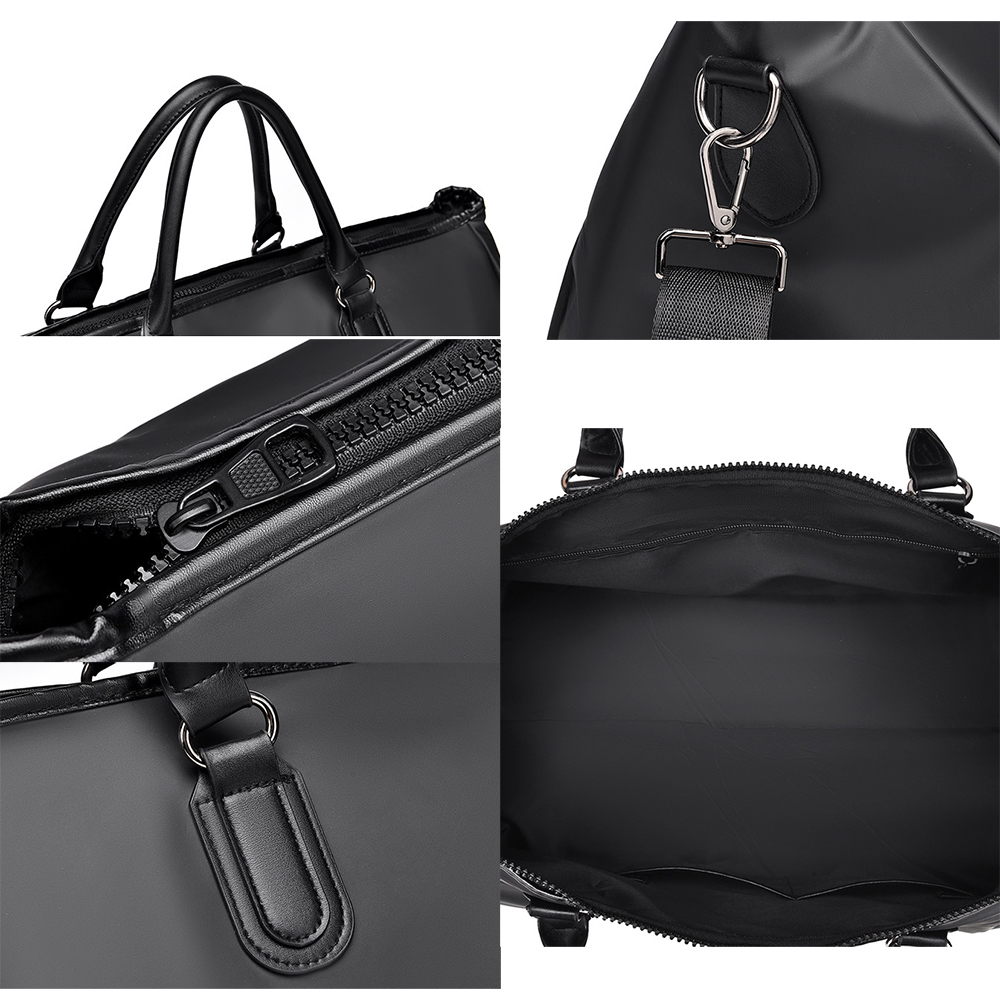 Pu Leather Waterproof Travel Bag For Men 3