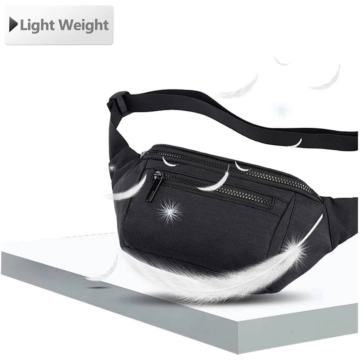 Custom Easy Carry Sling Shoulder Crossbody Waist Bag 4