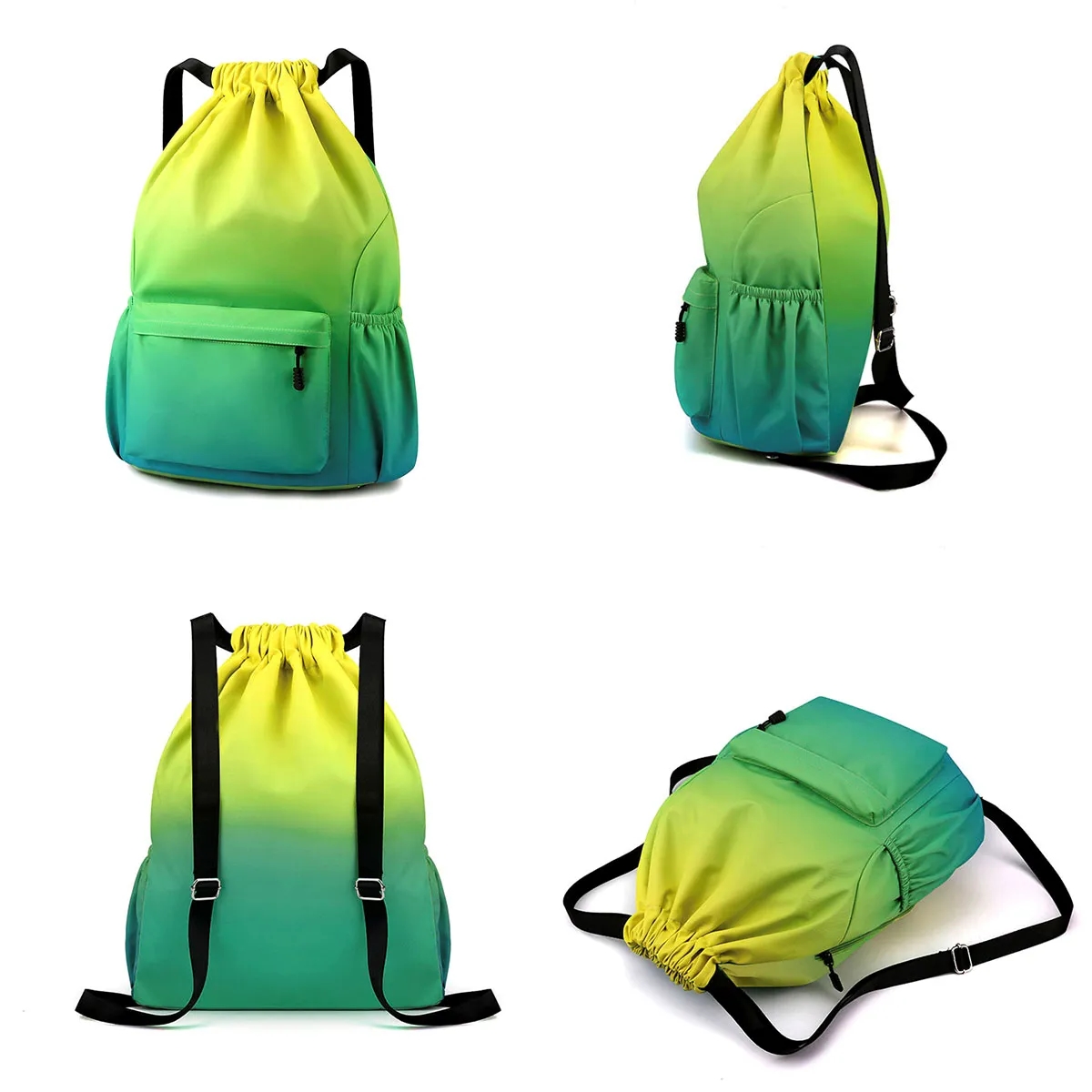Drawstring Backpack Sports Gym Bag 3
