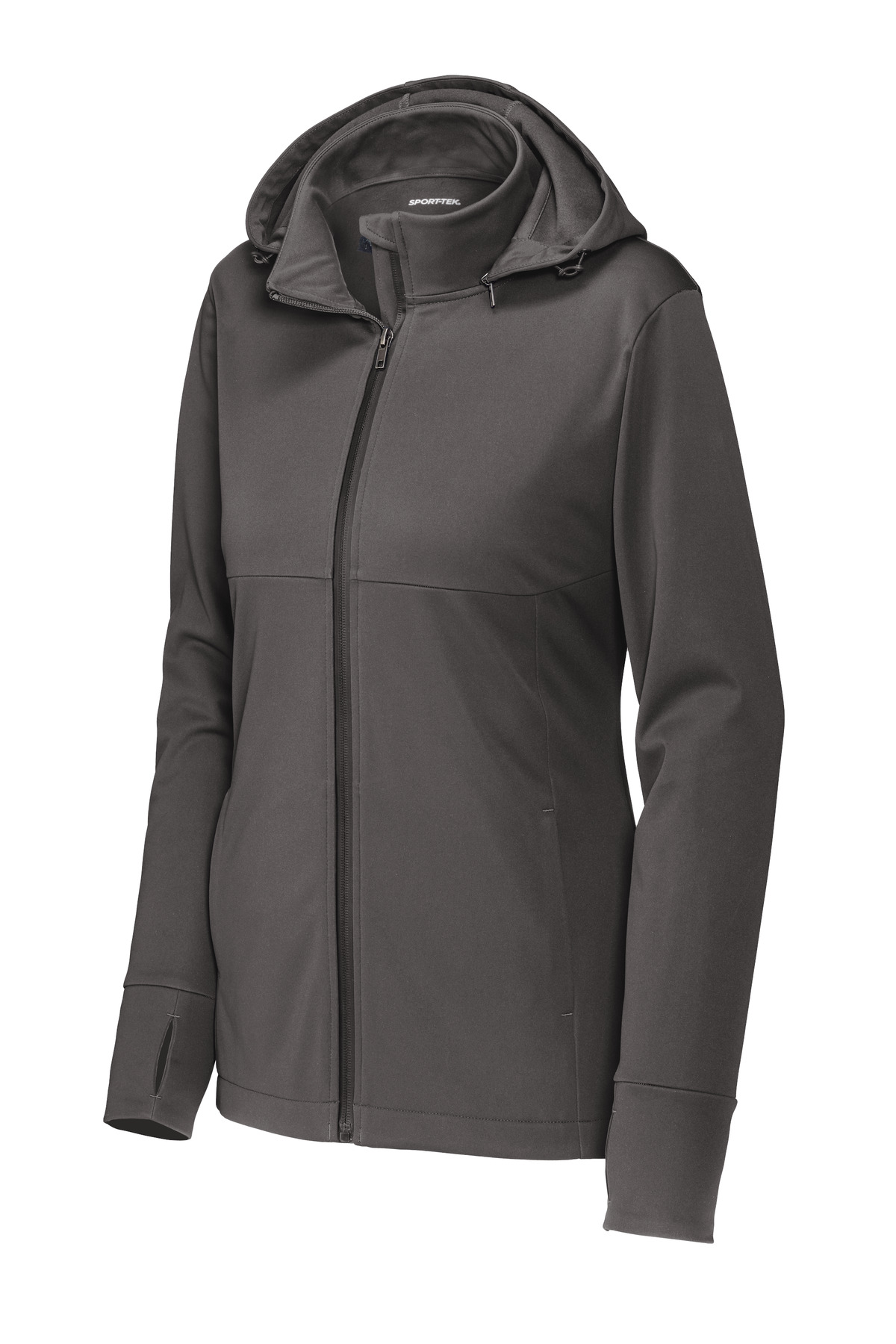 Sport-Tek® Women's Hooded Soft Shell Jacket 7