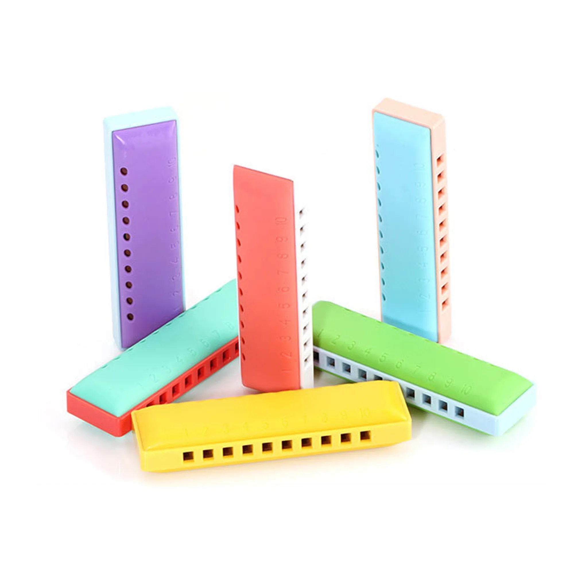 10 Hole C Key Diatonic Blues Harmonica For Kids 2