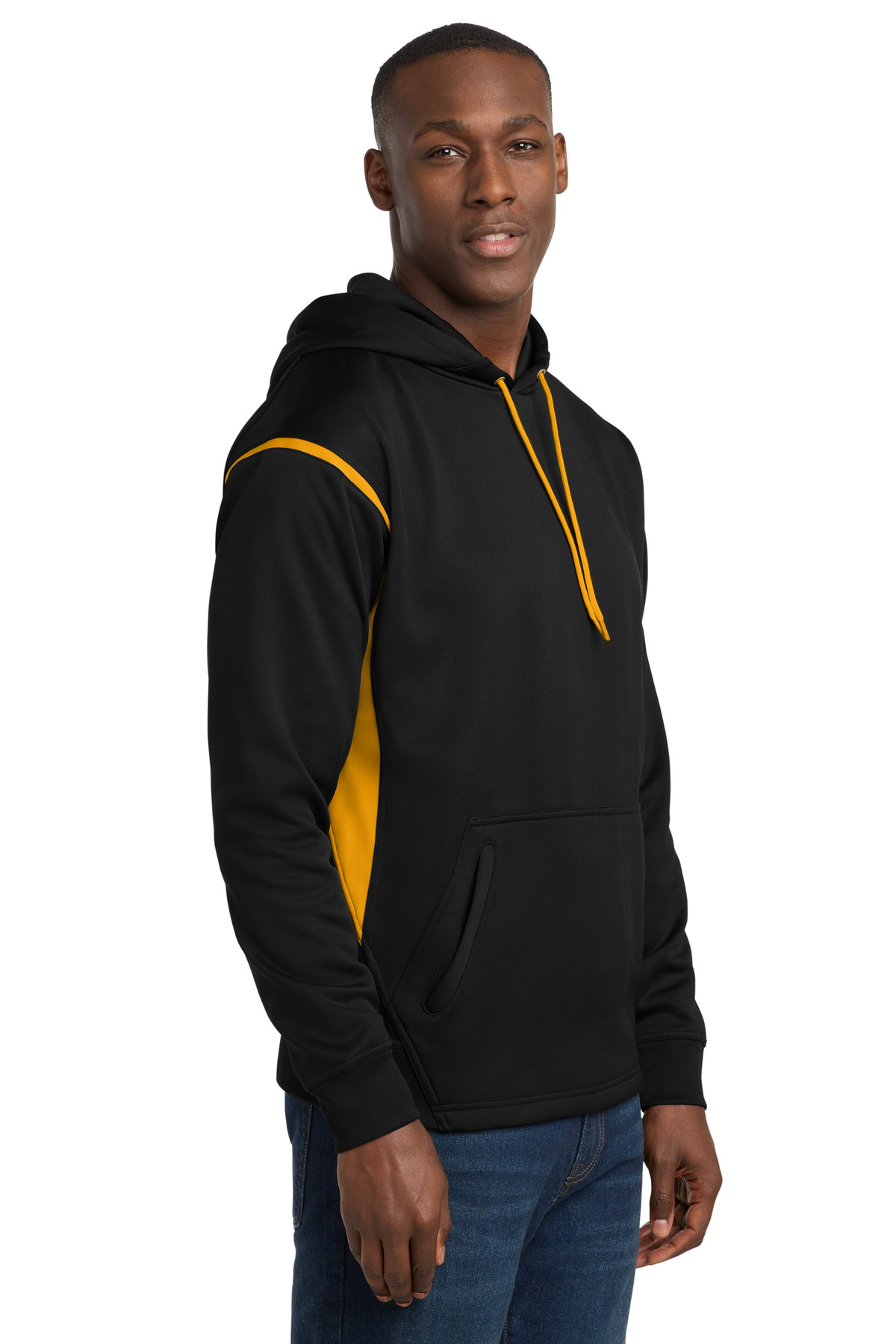Sport-Tek Tech Fleece Colorblock Hooded Sweatshirt. F246 2