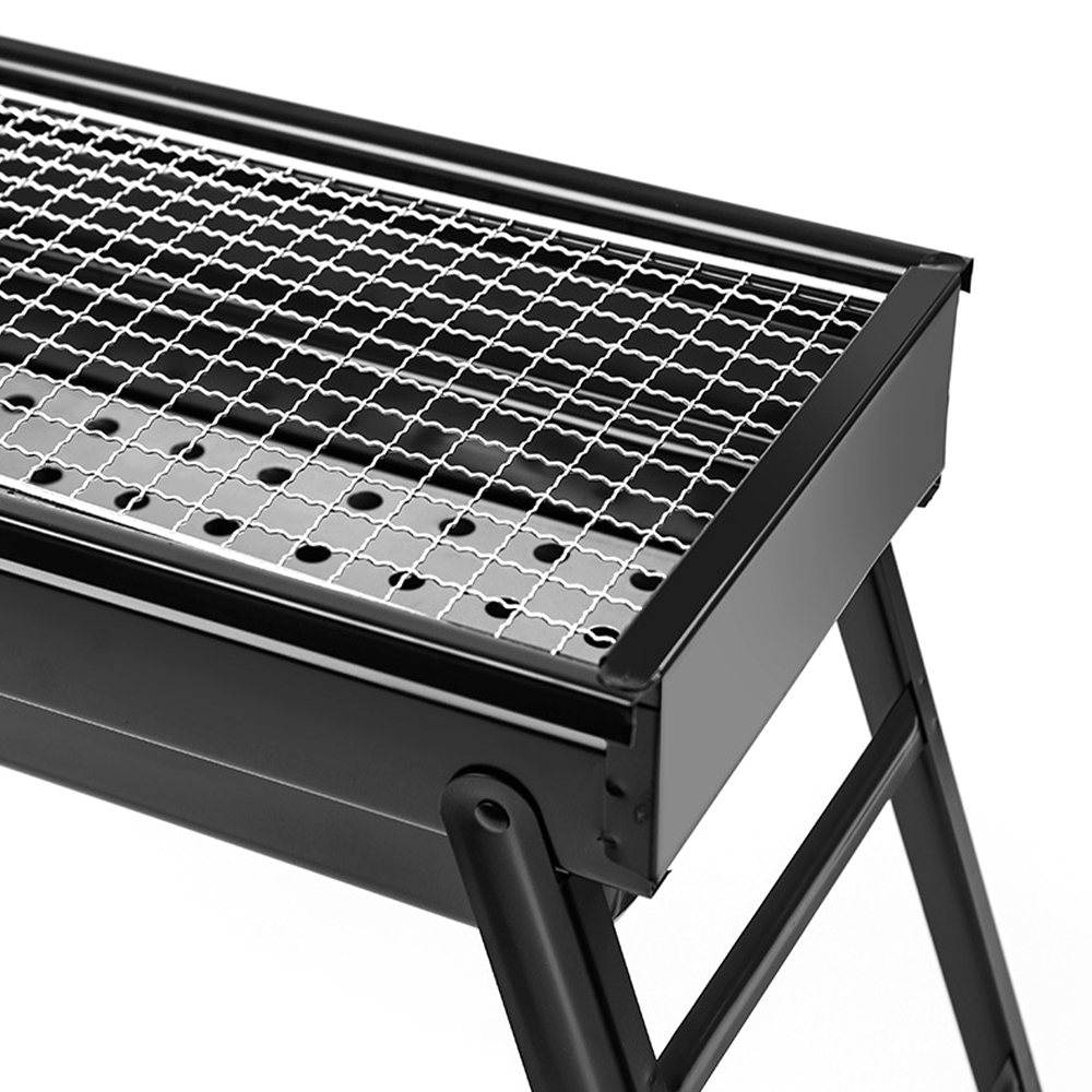 Extra Thick Large Outdoor Barbecue Portable Grill 3