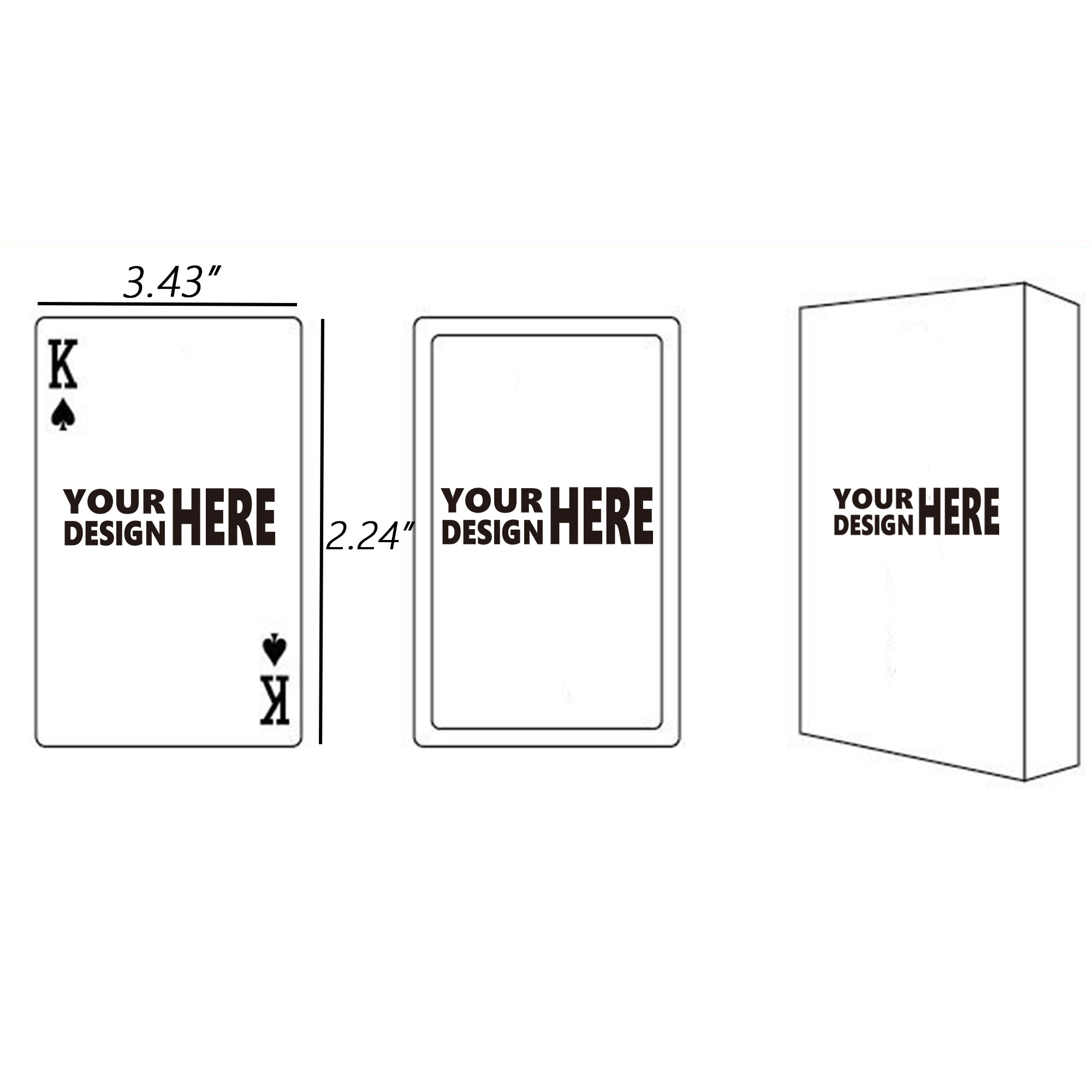 Fully Customized Standard Poker Cards 4