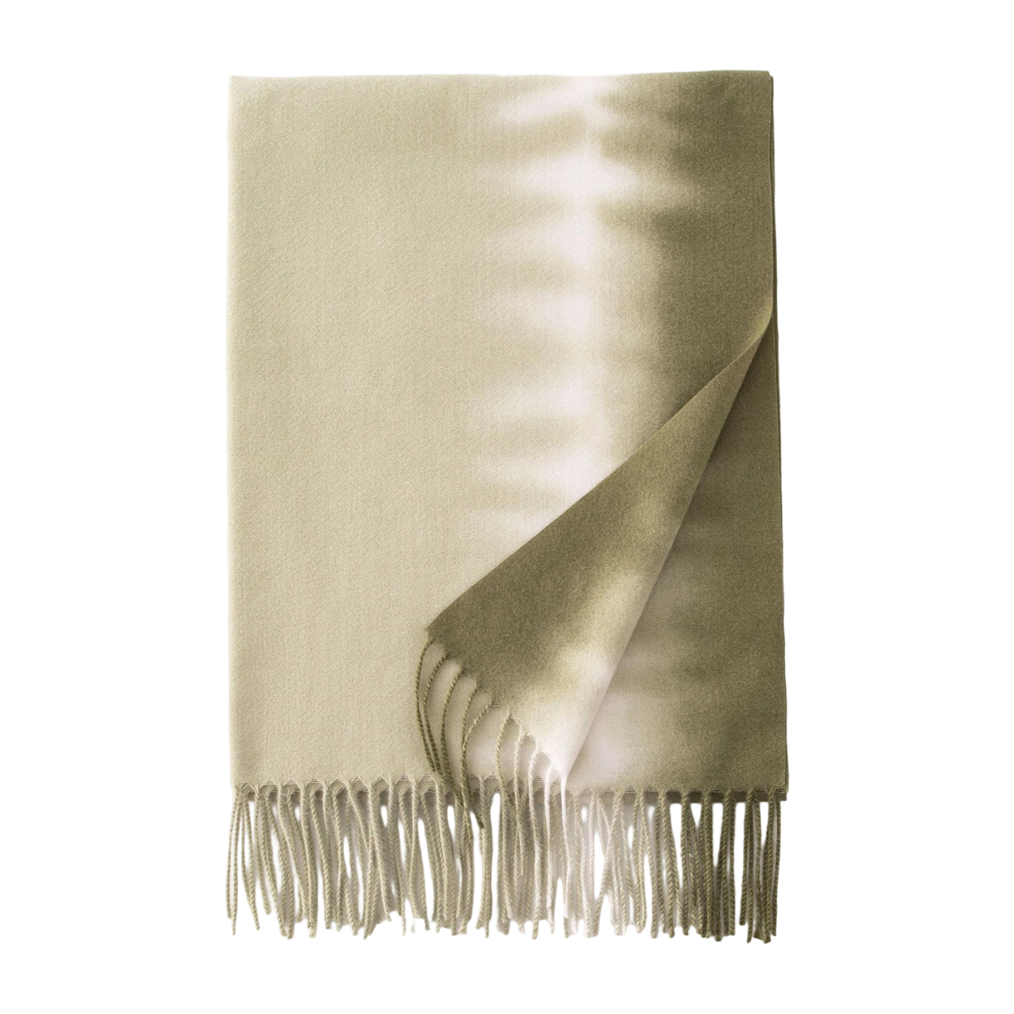 Faux Cashmere Gradient Shawl Scarf 78.8" Length x 25.6" Width 3