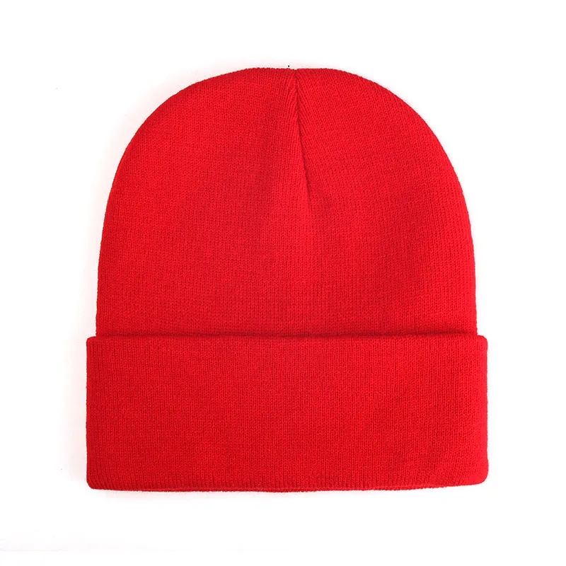 Fluorescent Winter Knit Beanie Hat 5