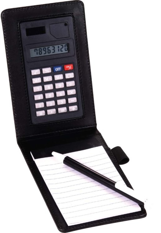 Jotter Pad w/ Calculator 8