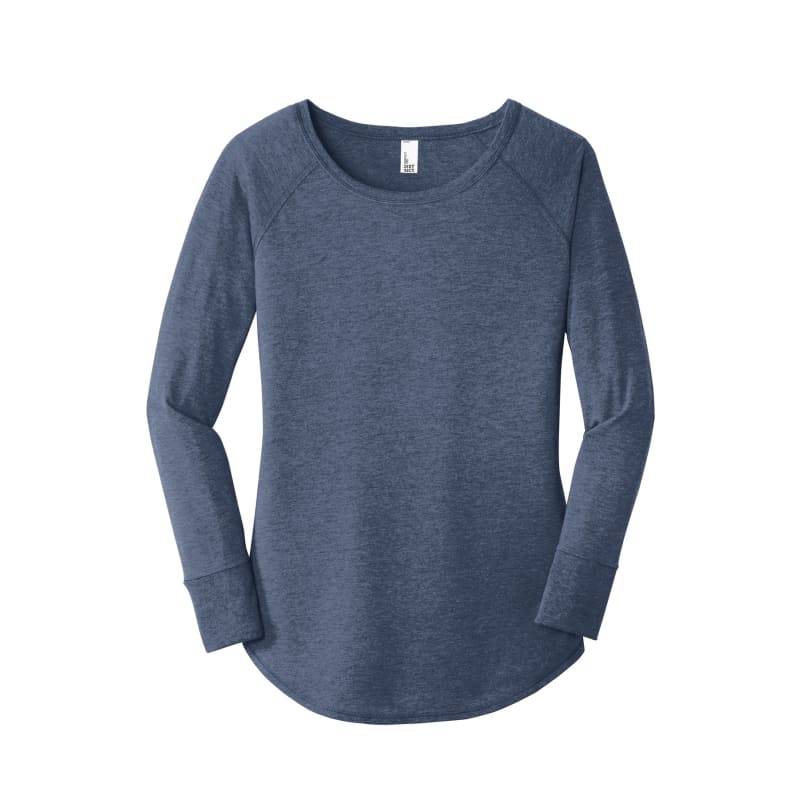 District Women's Perfect Tri Long Sleeve Tunic Tee. 10