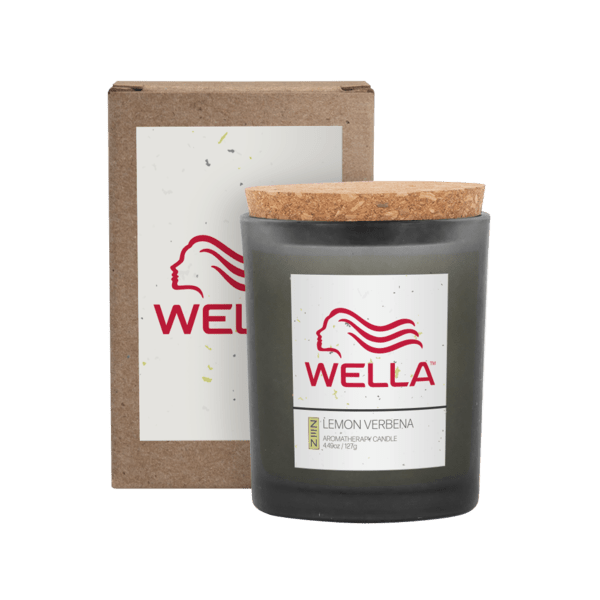 ZEN Niva 6oz Frosted Candle with Cork Lid 6