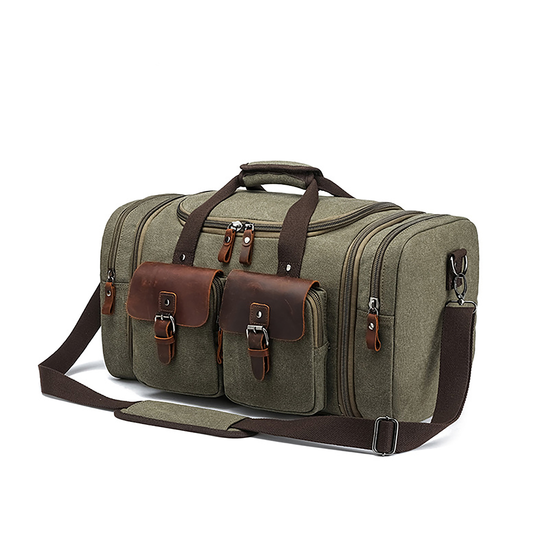Waxed Canvas Travel Bag 3