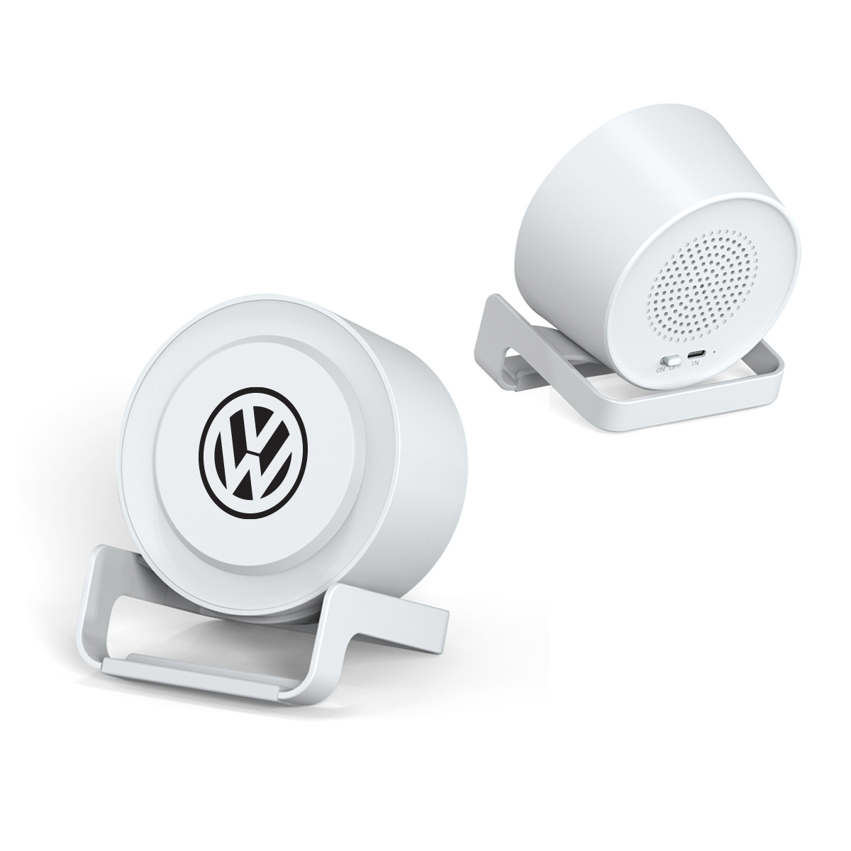 EchoPower Bluetooth Speaker with 15W Wireless Charger, Phone Stand & Optional Night Light 12