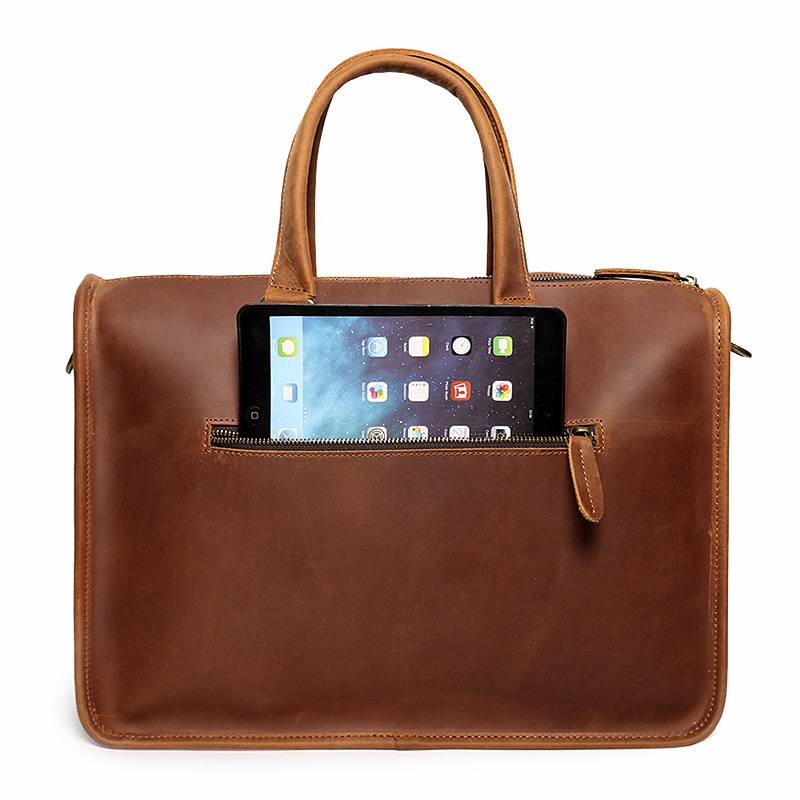 Genuine Leather Crossbody Messenger Bag 5
