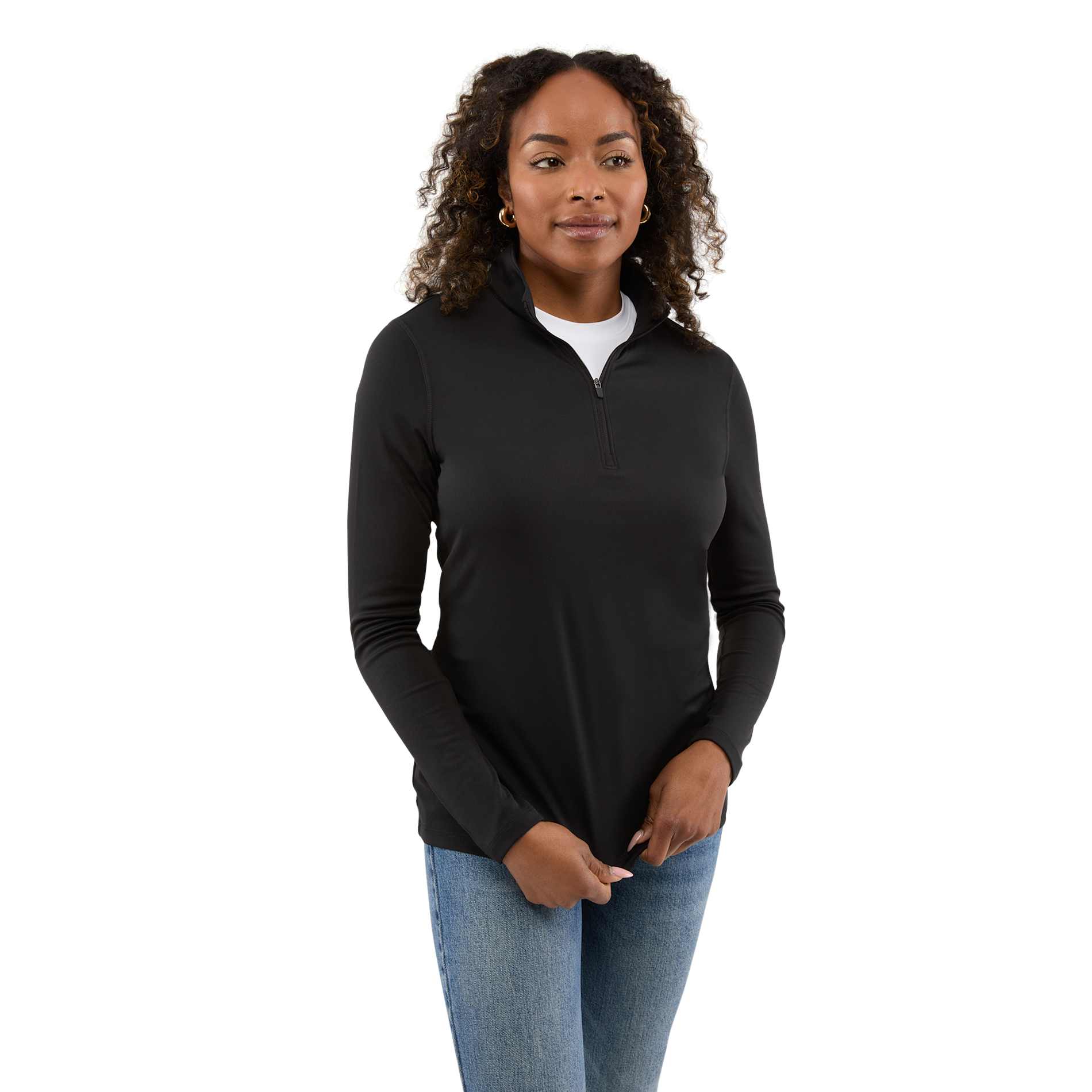DARA Knit Quarter Zip - Women's