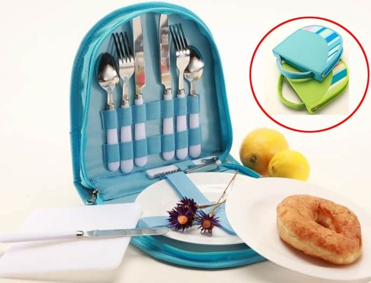 600D Oxford Outdoor Camping Picnic Bag Basket 2