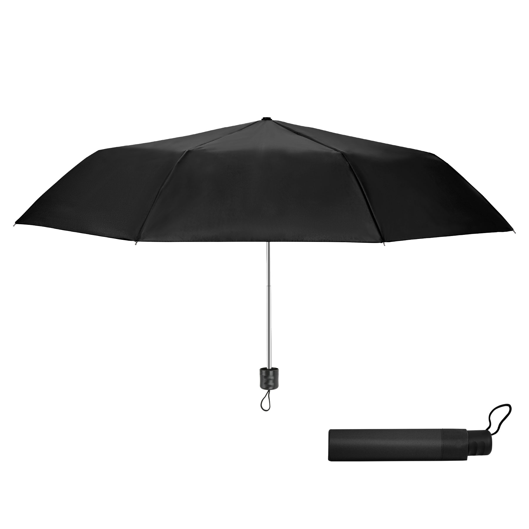 42" Arc Manual Open Compact Folding Umbrella 2