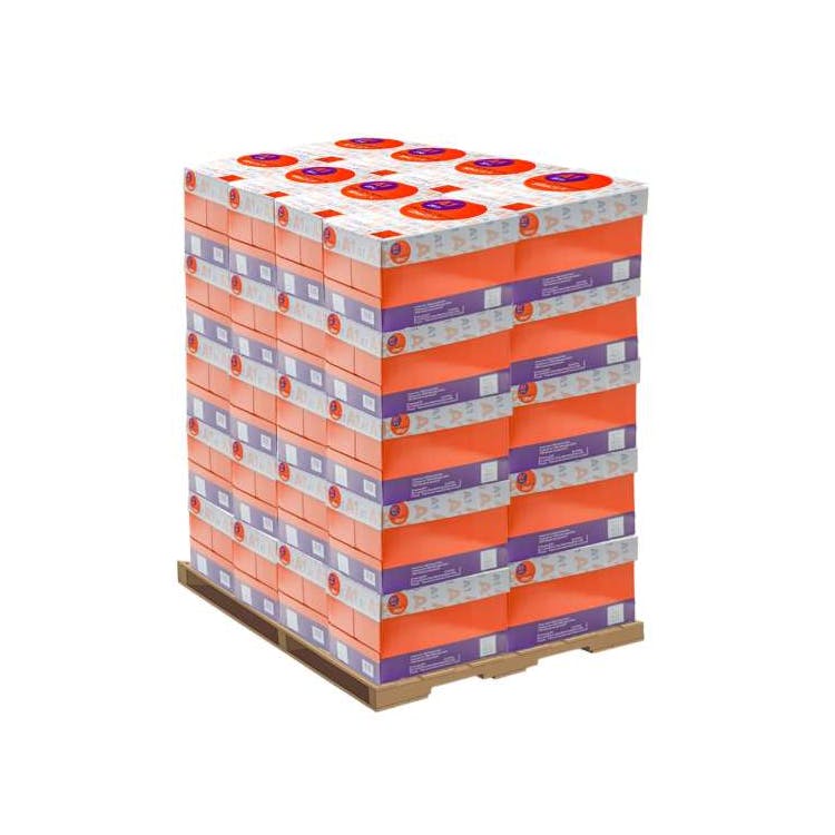 Pallet of Copy Paper White 20 lb 94 Brightness 2