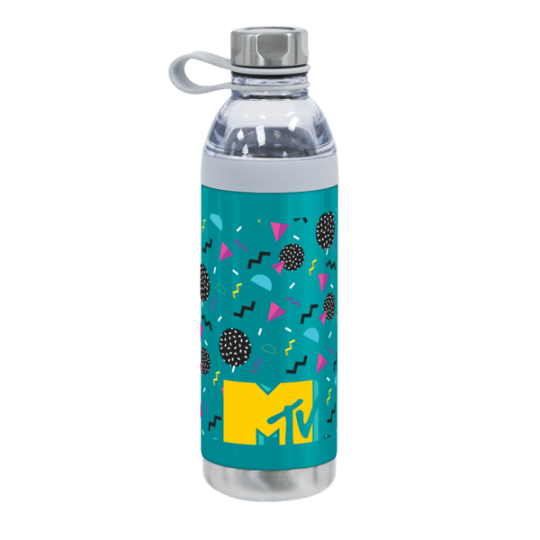 Dual Opening Stainless Steel Water Bottle - 20 Oz., custom water bottle with logo imprint 11