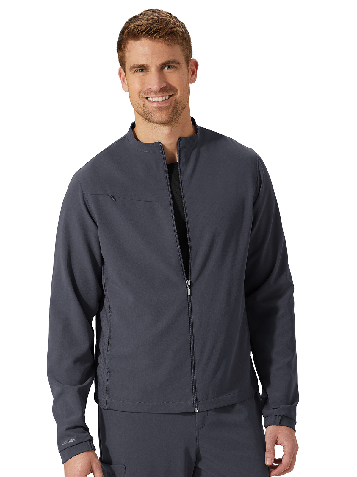 Jockey - Unisex 3-Pocket Zip Front Jacket 7