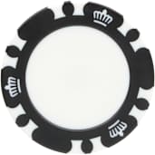 Recycled Poker Chip w/ Metal Ballmarker 90
